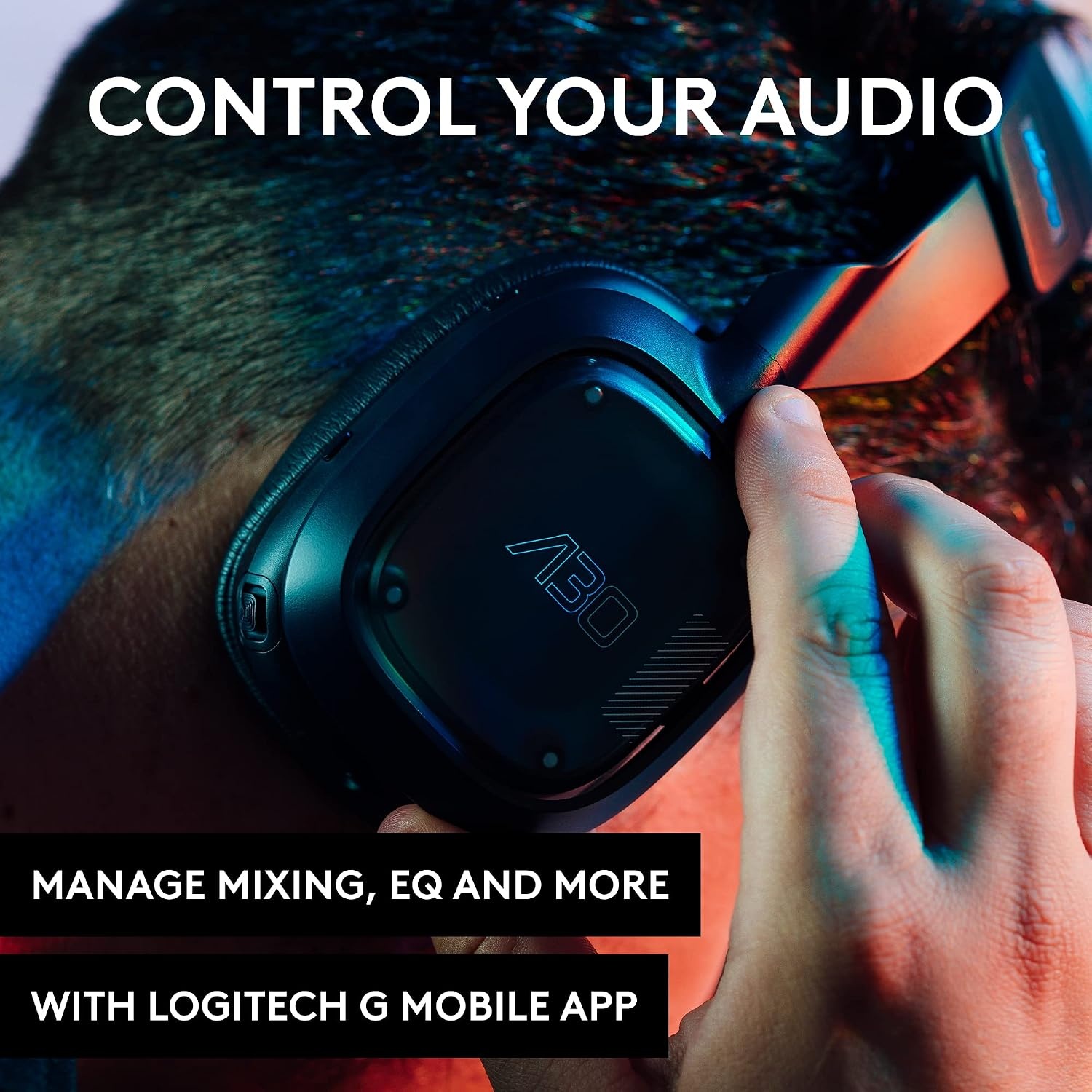 image:imageLogitech Astro A30 Lightspeed Wireless Gaming Headset for Xbox Bluetooth 24Ghz BuiltIn amp Detachable Mic USBC 35mm for Xbox Series XS Switch PC The Mandalorian EditionBlue