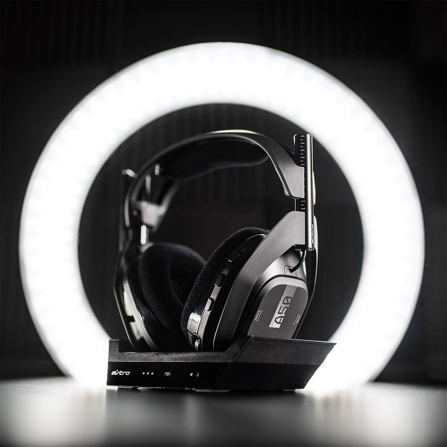 image:imageLogitech G Astro A50 Wireless Headset Base Station Gen 4 BlackGold Compatible with Xbox Series XS Xbox One PC MacPlayStation 5 PlayStation 4 PC